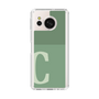 スリムプロテクションケース［ オリジナル - initial two tone - C green ］