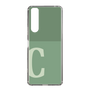 スリムプロテクションケース［ オリジナル - initial two tone - C green ］