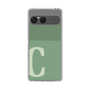 スリムプロテクションケース［ オリジナル - initial two tone - C green ］