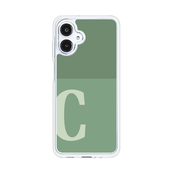 スリムプロテクションケース［ オリジナル - initial two tone - C green ］