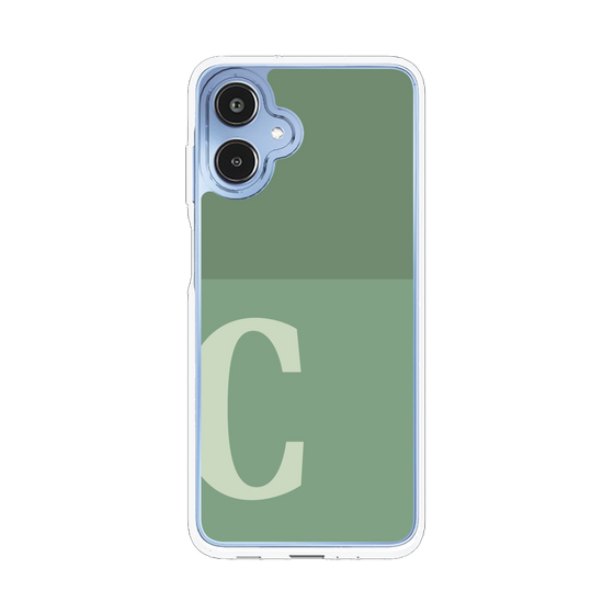 スリムプロテクションケース［ オリジナル - initial two tone - C green ］