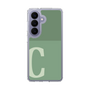 スリムプロテクションケース［ オリジナル - initial two tone - C green ］