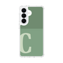 スリムプロテクションケース［ オリジナル - initial two tone - C green ］