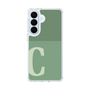 スリムプロテクションケース［ オリジナル - initial two tone - C green ］