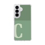 スリムプロテクションケース［ オリジナル - initial two tone - C green ］