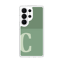 スリムプロテクションケース［ オリジナル - initial two tone - C green ］
