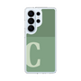スリムプロテクションケース［ オリジナル - initial two tone - C green ］