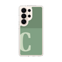 スリムプロテクションケース［ オリジナル - initial two tone - C green ］