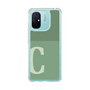 スリムプロテクションケース［ オリジナル - initial two tone - C green ］