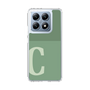 スリムプロテクションケース［ オリジナル - initial two tone - C green ］
