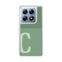 スリムプロテクションケース［ オリジナル - initial two tone - C green ］
