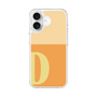 スリムプロテクションケース［ オリジナル - initial two tone - D orange ］