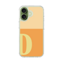 スリムプロテクションケース［ オリジナル - initial two tone - D orange ］