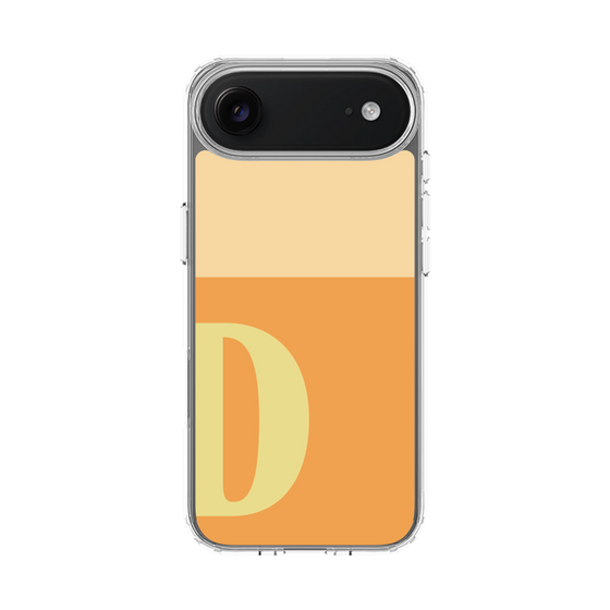 スリムプロテクションケース［ オリジナル - initial two tone - D orange ］