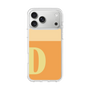 スリムプロテクションケース［ オリジナル - initial two tone - D orange ］