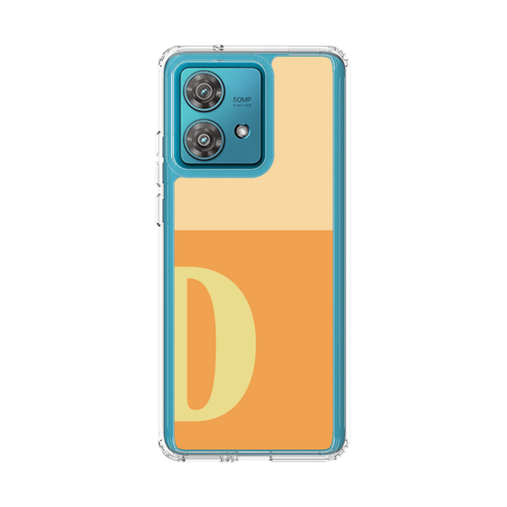 スリムプロテクションケース［ オリジナル - initial two tone - D orange ］