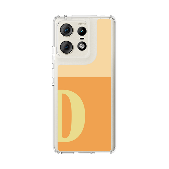 スリムプロテクションケース［ オリジナル - initial two tone - D orange ］