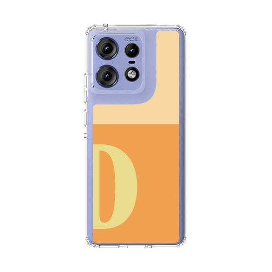 スリムプロテクションケース［ オリジナル - initial two tone - D orange ］