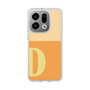 スリムプロテクションケース［ オリジナル - initial two tone - D orange ］