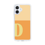 スリムプロテクションケース［ オリジナル - initial two tone - D orange ］