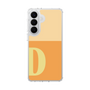 スリムプロテクションケース［ オリジナル - initial two tone - D orange ］