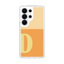 スリムプロテクションケース［ オリジナル - initial two tone - D orange ］