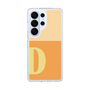 スリムプロテクションケース［ オリジナル - initial two tone - D orange ］