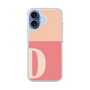 スリムプロテクションケース［ オリジナル - initial two tone - D pink ］