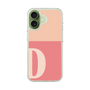 スリムプロテクションケース［ オリジナル - initial two tone - D pink ］