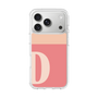 スリムプロテクションケース［ オリジナル - initial two tone - D pink ］