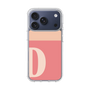 スリムプロテクションケース［ オリジナル - initial two tone - D pink ］