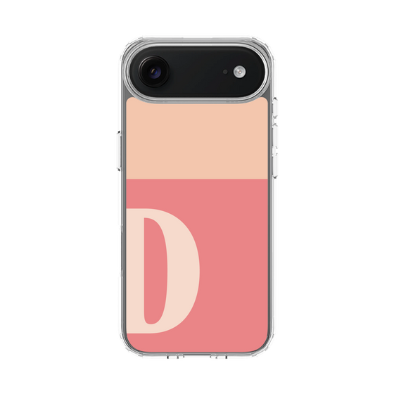 スリムプロテクションケース［ オリジナル - initial two tone - D pink ］