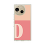 スリムプロテクションケース［ オリジナル - initial two tone - D pink ］