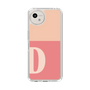 スリムプロテクションケース［ オリジナル - initial two tone - D pink ］