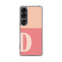 スリムプロテクションケース［ オリジナル - initial two tone - D pink ］