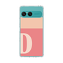 スリムプロテクションケース［ オリジナル - initial two tone - D pink ］