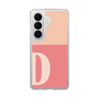スリムプロテクションケース［ オリジナル - initial two tone - D pink ］