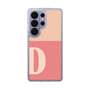 スリムプロテクションケース［ オリジナル - initial two tone - D pink ］