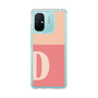 スリムプロテクションケース［ オリジナル - initial two tone - D pink ］