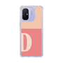 スリムプロテクションケース［ オリジナル - initial two tone - D pink ］