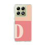 スリムプロテクションケース［ オリジナル - initial two tone - D pink ］