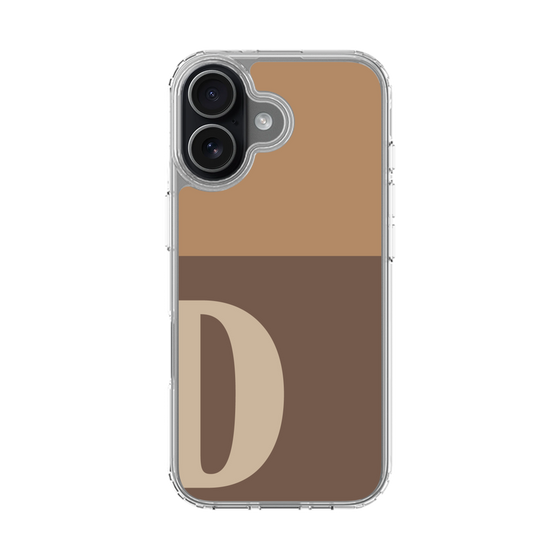 スリムプロテクションケース［ オリジナル - initial two tone - D brown ］