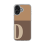 スリムプロテクションケース［ オリジナル - initial two tone - D brown ］
