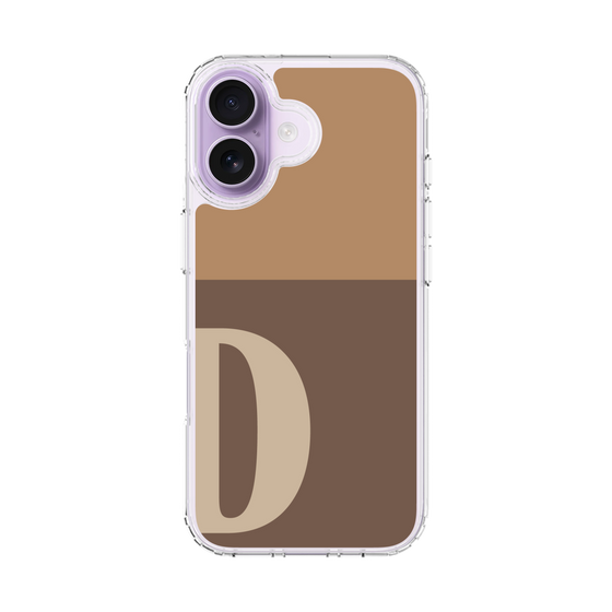 スリムプロテクションケース［ オリジナル - initial two tone - D brown ］