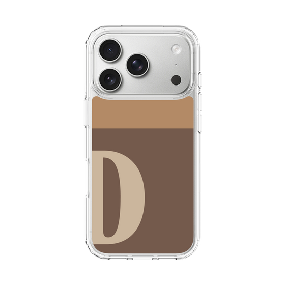 スリムプロテクションケース［ オリジナル - initial two tone - D brown ］