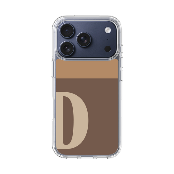 スリムプロテクションケース［ オリジナル - initial two tone - D brown ］