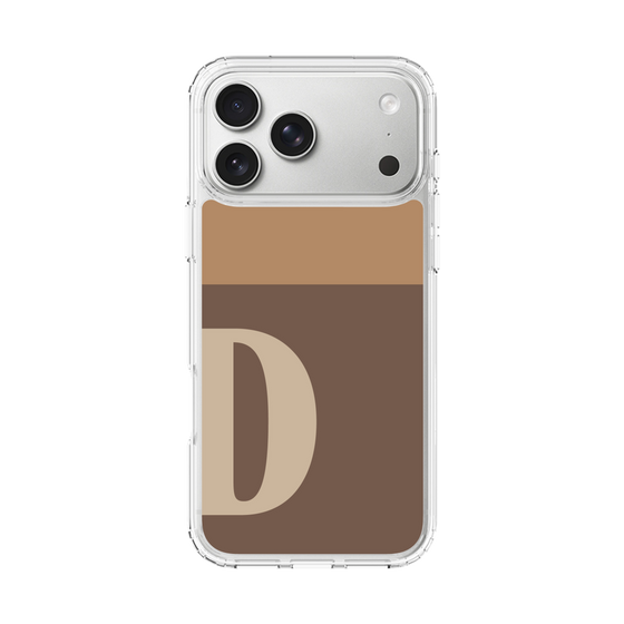 スリムプロテクションケース［ オリジナル - initial two tone - D brown ］
