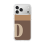スリムプロテクションケース［ オリジナル - initial two tone - D brown ］