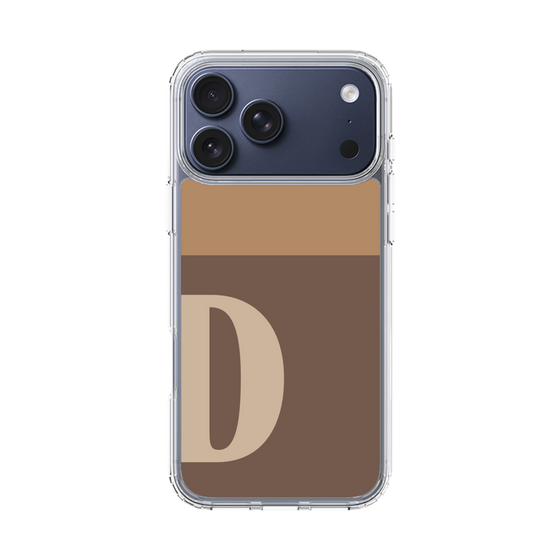 スリムプロテクションケース［ オリジナル - initial two tone - D brown ］