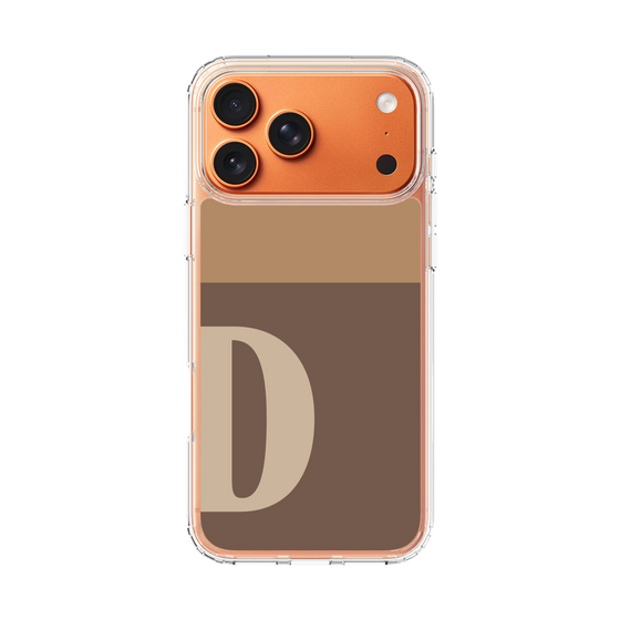 スリムプロテクションケース［ オリジナル - initial two tone - D brown ］